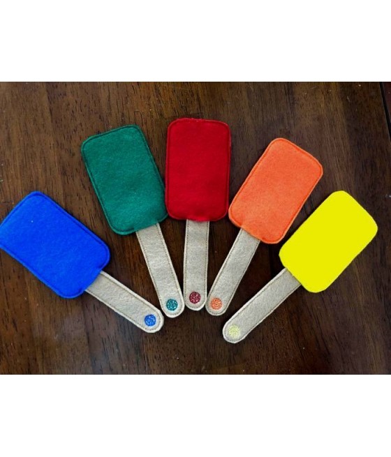 In Hoop Popsicle Color Game