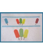 Faux Smocking Popsicles
