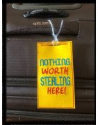 In Hoop Vinyl Bag Tag Set