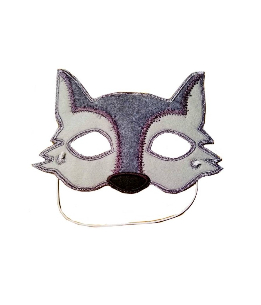 In Hoop Wolf Mask