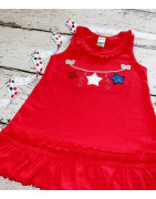 Three Hanging Stars Applique