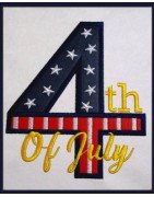 4th Applique