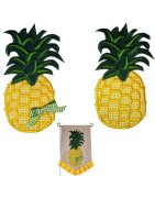 Pineapple Ribbon Design
