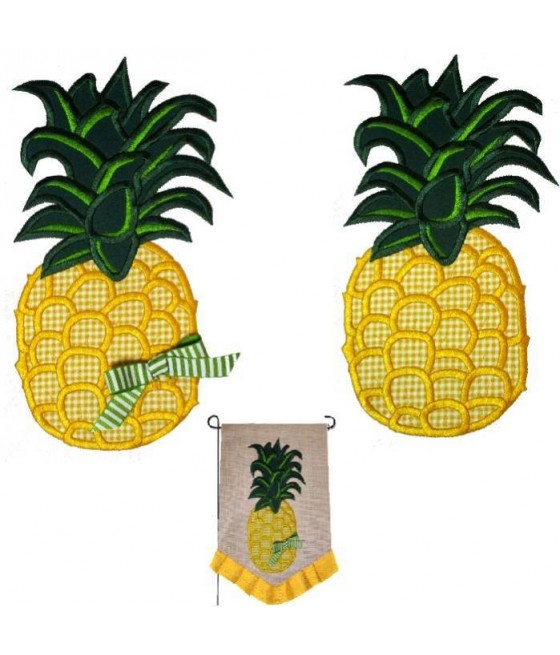 Pineapple Ribbon Design