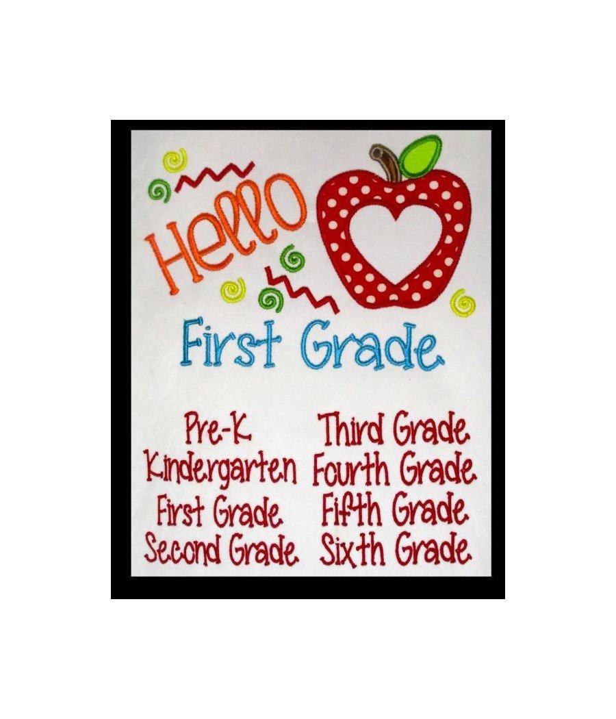 Hello with Grade PreK through Sixth Grade