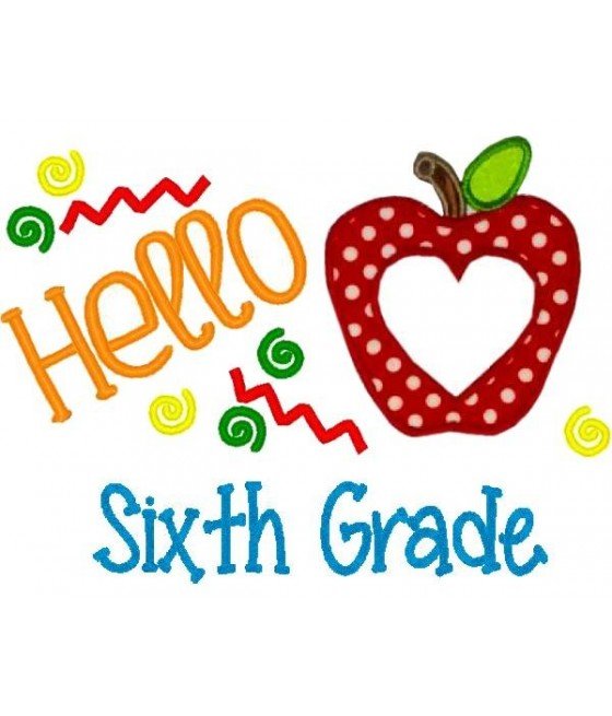 Hello with Grade PreK through Sixth Grade