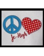 Love Peace Jr High Saying
