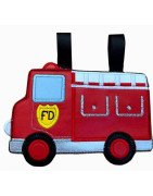 In Hoop Fireman Banner Set