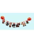In Hoop Woodland Animals Banner Set