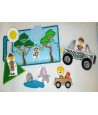 In Hoop Safari Puppet and Play Set 