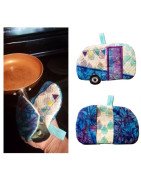 In Hoop Quilted Camper Pot Holder
