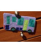 In Hoop Quilted Motor Home Pot Holder
