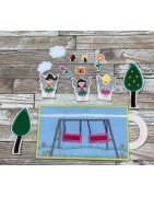 In Hoop Fairy Puppet and Play Set