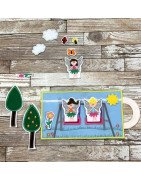 In Hoop Fairy Puppet and Play Set
