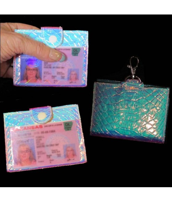 In Hoop Vinyl Credit Card and ID Wallet