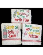Funny Christmas Towel Wine Sayings