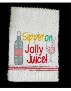 Jolly Juice Towel Saying