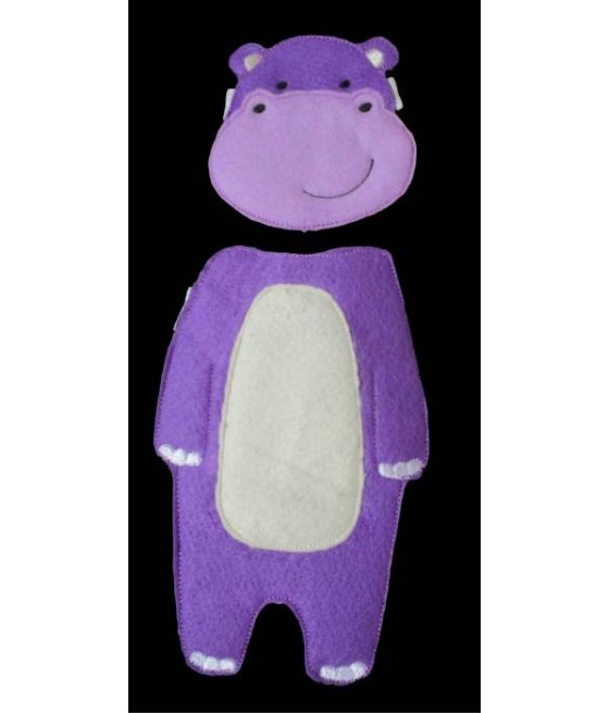 In Hoop Elf Hippopotamus Costume