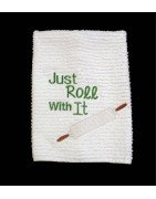 Towel Saying Roll With It
