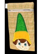In Hoop Elf Fully Lined Zipper Tote