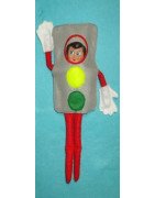 In Hoop Elf Stoplight Costume