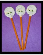 In Hoop Mummy Pencil Toppers
