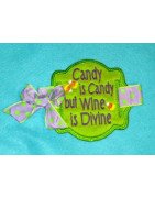 In Hoop Candy Wine Label
