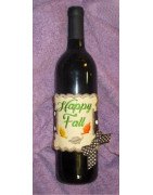 In Hoop Happy Fall Wine Label