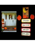 In Hoop Fall Pumpkin Yard Sign
