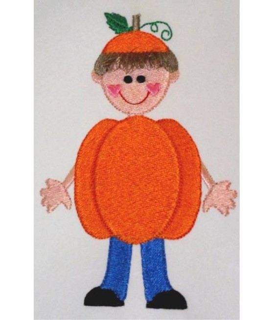 Fringe Pumpkin Boy
