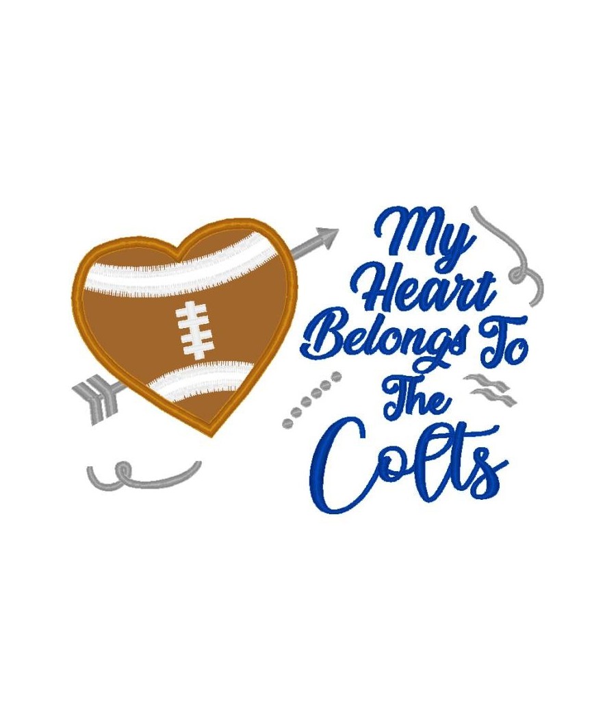 Colts Heart Saying