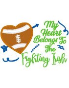 Fighting Irish Heart Saying