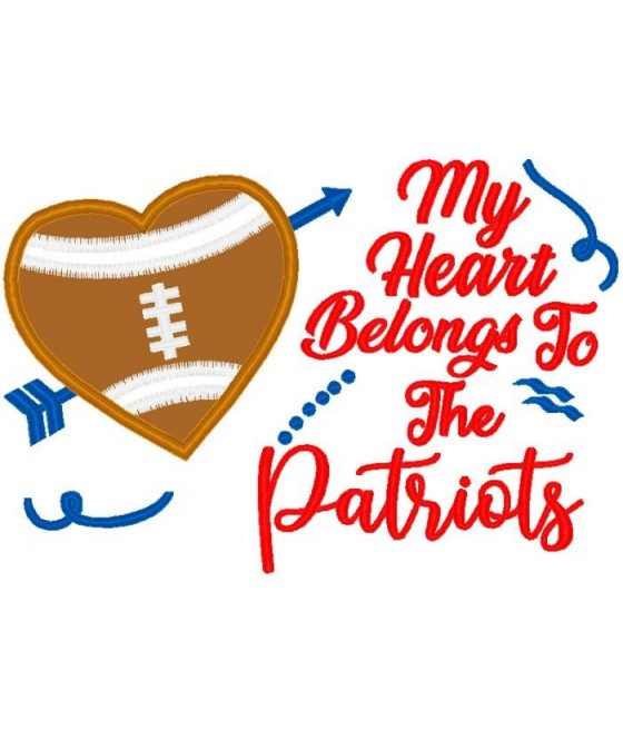 Patriots Heart Saying