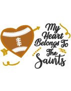 Saints Heart Saying