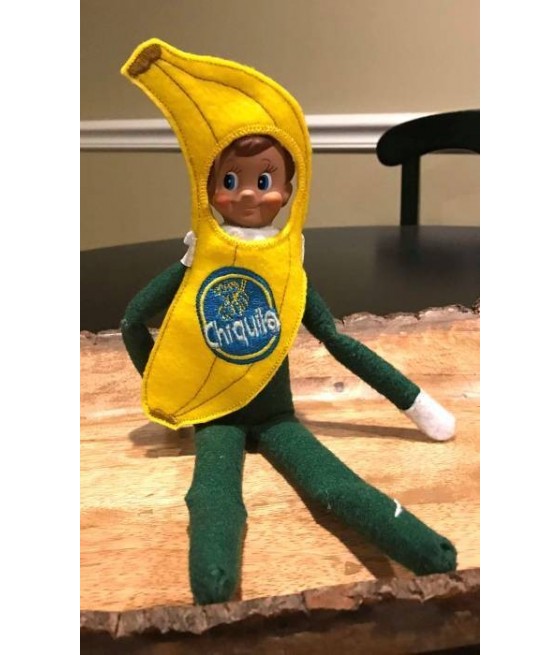 In Hoop Elf Banana Costume