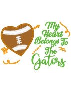 Gators Heart Saying