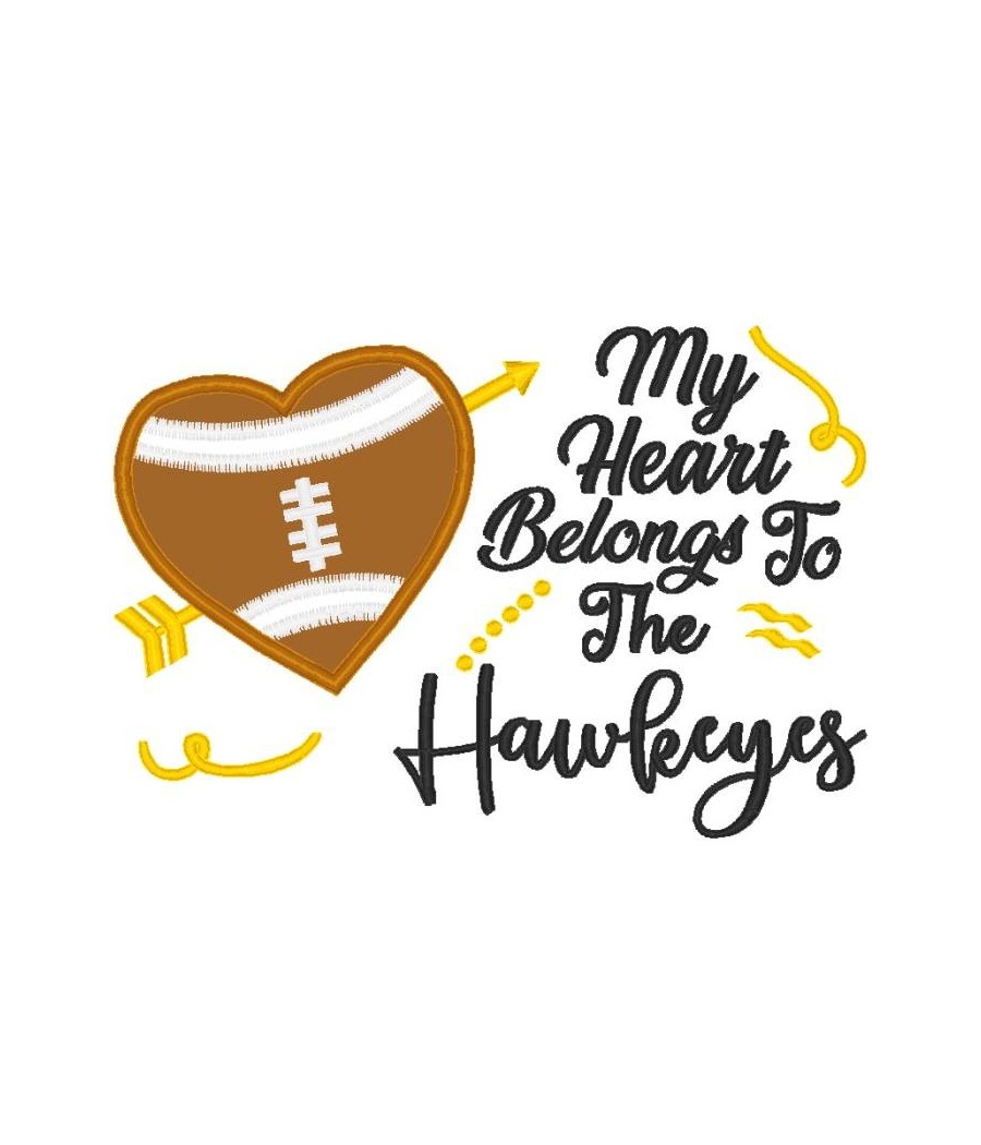 Hawkeyes Heart Design