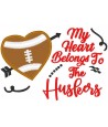 Huskers Heart Design