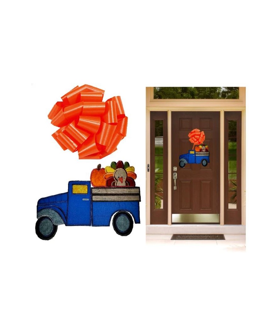 In Hoop Turkey and Pumpkin for Interchangeable Truck 