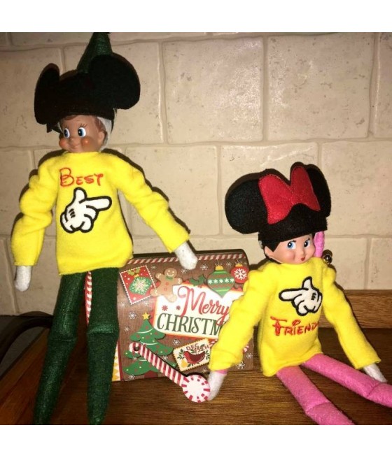 In Hoop Elf Costume Best Friends 