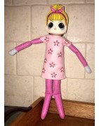 In Hoop Elf Costume Big Eyes Doll