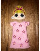 In Hoop Elf Costume Big Eyes Doll