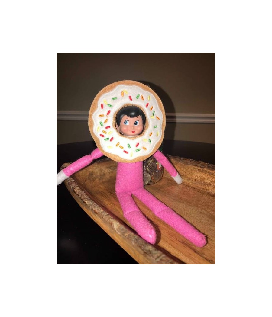 In Hoop Elf Donut Costume