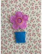 In Hoop Elf Baby Flower Pot Costume