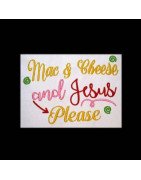 Mac and Cheese Jesus Saying