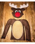 In Hoop Elf Reindeer Costume 