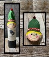 In Hoop Elf Wine Topper