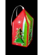 In Hoop Christmas Tree Tealight Candle Holder