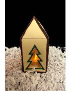 In Hoop Christmas Tree Tealight Candle Holder