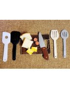 In Hoop Pretend Cutting Board and Utensils 